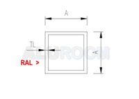 Jekl 80 x 80 x 3 mm ABC